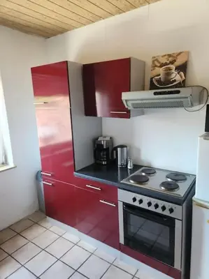 Küche/Küchenzeile in der Unterkunft Monteurwohnung in Marl - Lipper 70 - 2OGL