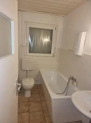 Ein Badezimmer in der Unterkunft Monteurwohnung in Marl - Kamp 13 - EGL