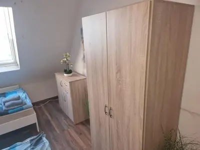 Ein Bett oder Betten in einem Zimmer der Unterkunft Monteurwohnung in Marl - Kamp 13 - 2OGM