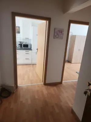 Küche/Küchenzeile in der Unterkunft Monteurunterkunft Nähe CentrO Oberhausen - 1OGR