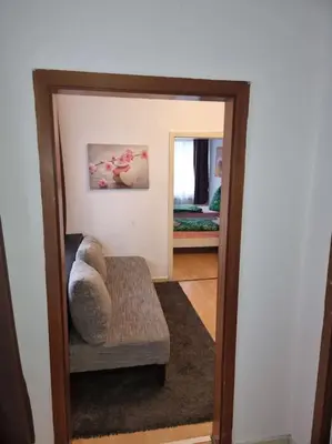 Ein Bett oder Betten in einem Zimmer der Unterkunft Monteurunterkunft Nähe CentrO - 2OGR