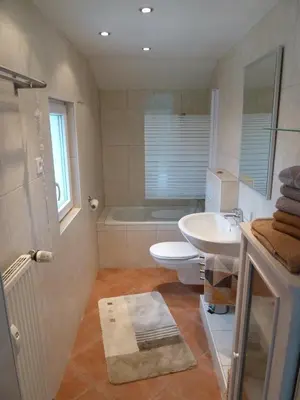 Ein Badezimmer in der Unterkunft Glück im Kohlenpott