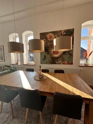 Grundriss der Unterkunft Stilvolle Altbauwohnung mit Charme