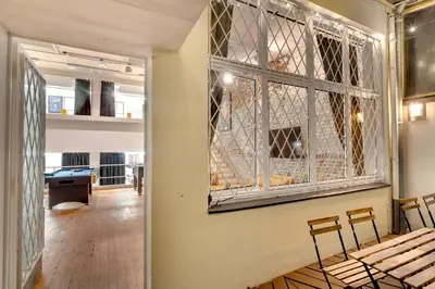 Ein Sitzbereich in der Unterkunft Bachelor I ette I XXL Altstadt Loft I 900m I Fun