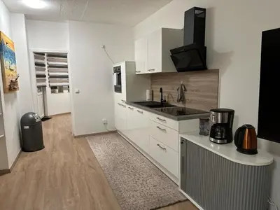 Küche/Küchenzeile in der Unterkunft POLAT Apartments 8