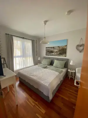Ein Bett oder Betten in einem Zimmer der Unterkunft Gemütliche 2 Zimmerwohnung