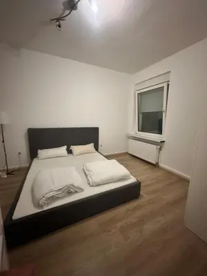 Ein Bett oder Betten in einem Zimmer der Unterkunft Apartment in Hagen