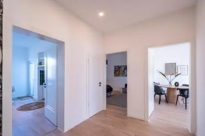 TV/Unterhaltungsangebot in der Unterkunft Top modernes Apartment am Zoo