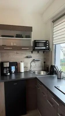 Küche/Küchenzeile in der Unterkunft Schönes Appartement am Stadtpark Bochum