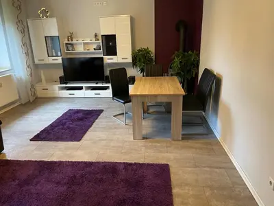 Küche/Küchenzeile in der Unterkunft Apartment in Marl