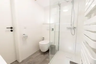 Ein Badezimmer in der Unterkunft City Nest Dortmund
