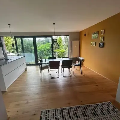 Modern oasis of peace with garden