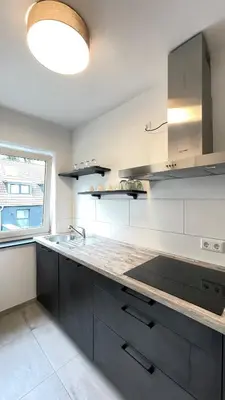 Küche/Küchenzeile in der Unterkunft Home Apartments two
