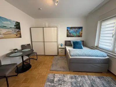 Ein Bett oder Betten in einem Zimmer der Unterkunft Mia Ein Zimmer für 2 Personen in eine WG
