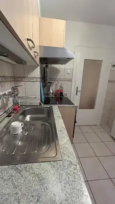 Küche/Küchenzeile in der Unterkunft Mia Ein Zimmer für 2 Personen in eine WG