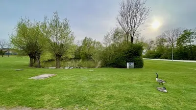 Ein Garten an der Unterkunft Fachwerk Maisonette Wohnung mit Stadtblick
