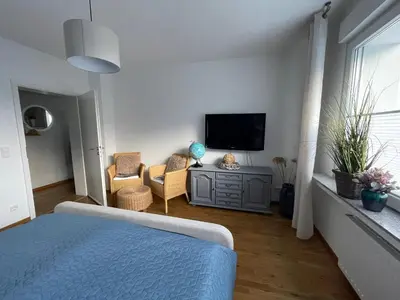 TV/Unterhaltungsangebot in der Unterkunft Gemütliches Doppelzimmer in ruhiger Lage
