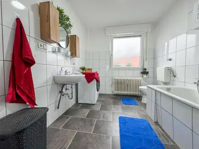 Grundriss der Unterkunft Serviceroom24 - Apartment 1 in Gladbeck WLAN - Smart-TV - 24-7 Check-in und Küche