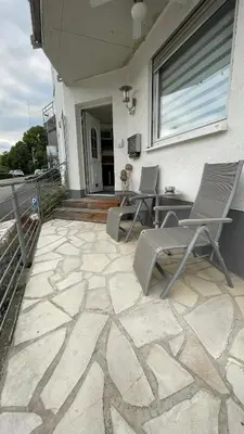 Ein Balkon oder eine Terrasse in der Unterkunft Hemerhardt Suite