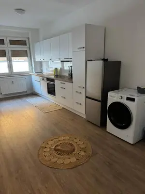 Küche/Küchenzeile in der Unterkunft A&V Apartments Nähe Lungenklinik Hemer