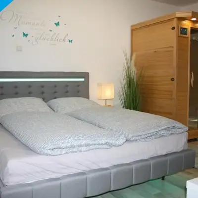 Wellnessapartment Nr2 mit Infrarot Sauna - Wallbox - Netflix - WLAN