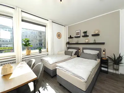 Ein Bett oder Betten in einem Zimmer der Unterkunft Apartment Bochum City