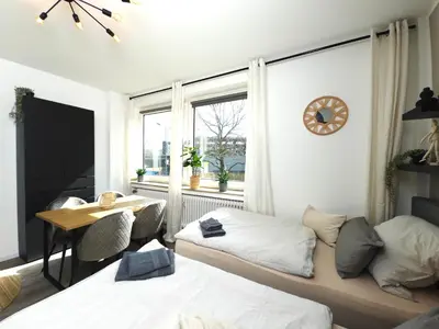 TV/Unterhaltungsangebot in der Unterkunft Apartment Bochum City