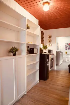 Küche/Küchenzeile in der Unterkunft Wohnung in Herdecke