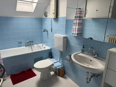 Ein Badezimmer in der Unterkunft Appartement Lorke