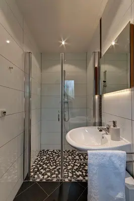 Ein Badezimmer in der Unterkunft Ferienwohnung Yvonne