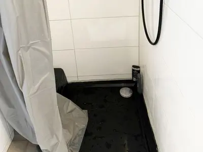 Ein Badezimmer in der Unterkunft Spacious Apartment in Recklinghausen