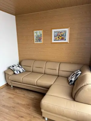 Ein Sitzbereich in der Unterkunft Penthouse Central Apartment