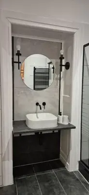 Ein Badezimmer in der Unterkunft RuhREpott Hosting