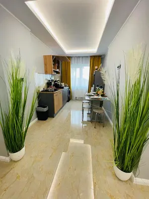 Küche/Küchenzeile in der Unterkunft Modernes LuxusApartment in Essen
