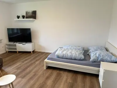 TV/Unterhaltungsangebot in der Unterkunft Ferienwohnung Janne