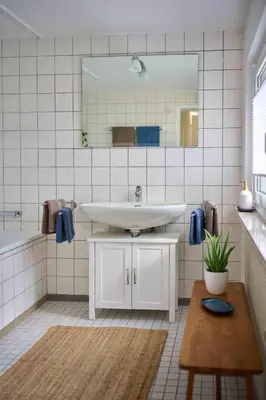 Ein Badezimmer in der Unterkunft Heideaway