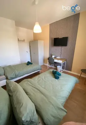 Ein Bett oder Betten in einem Zimmer der Unterkunft BEGE APARTMENTS Business Escape