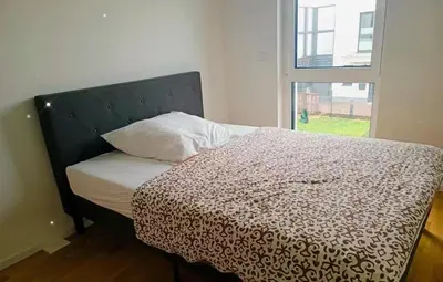 Ein Bett oder Betten in einem Zimmer der Unterkunft Messe Düsseldorf und Essen Flughafen