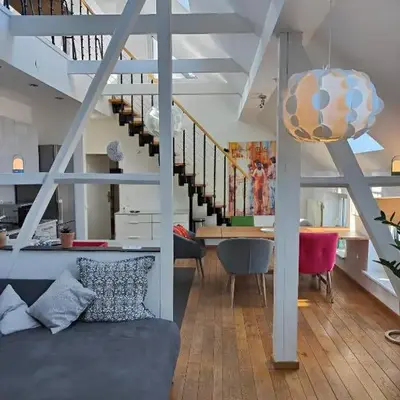 Im Löwental Galeriewohnung an der Ruhr