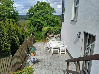 Naturlandschaft in der Nähe der Ferienwohnung