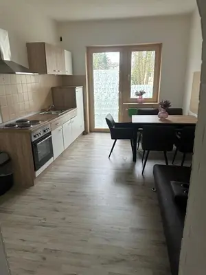 Küche/Küchenzeile in der Unterkunft Smile Apartment 4
