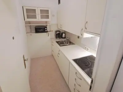 Küche/Küchenzeile in der Unterkunft Apartment with Balcony in Mülheim an der Ruhr
