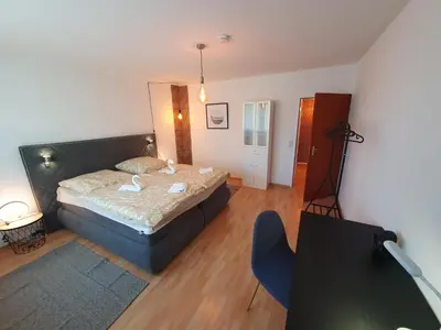 Ein Bett oder Betten in einem Zimmer der Unterkunft Duisburg Zentral 2