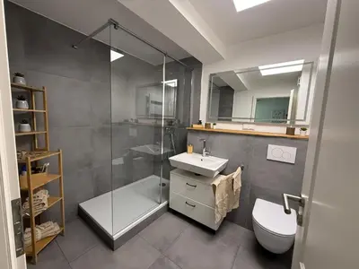 Ein Badezimmer in der Unterkunft Ruhrpott FeWo