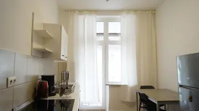 Küche/Küchenzeile in der Unterkunft DIM Monteurzimmer Duisburg