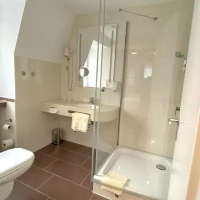 Ein Badezimmer in der Unterkunft Haven Hotels - Bochum
