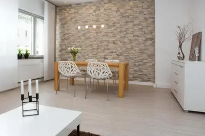 Ein Sitzbereich in der Unterkunft Stylish city apartment at Central Station