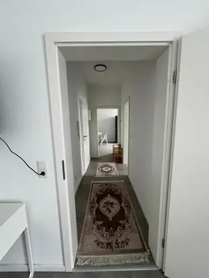 Ein Bett oder Betten in einem Zimmer der Unterkunft Wohnung 8P Zentral Lüdenscheid