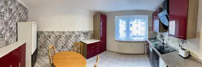 Küche/Küchenzeile in der Unterkunft Gemütliche Monteurwohnung in Vincenzstraße Oberhausen