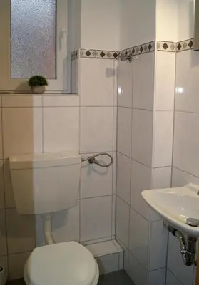 Ein Badezimmer in der Unterkunft 7 Personen in Herten